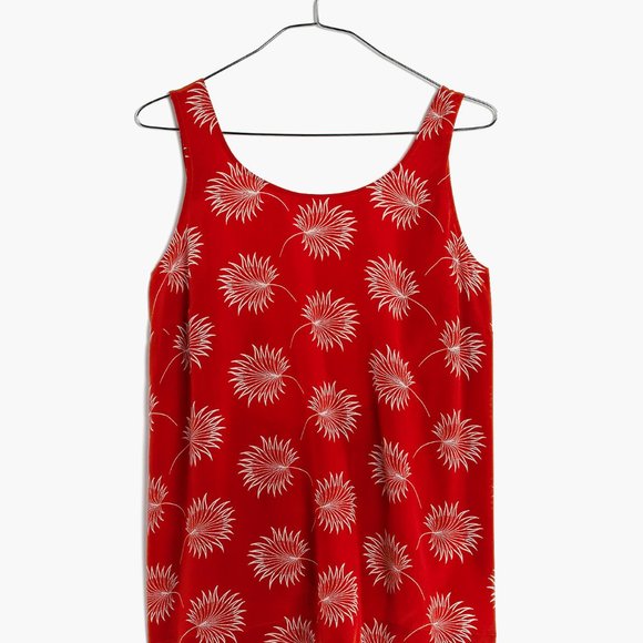 NWOT Madewell Silk Lookout Bow-Back Top - Picture 3 of 3